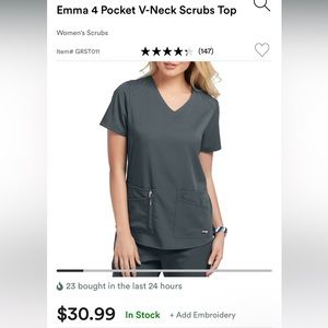 Scrubs Top Greys Anatomy